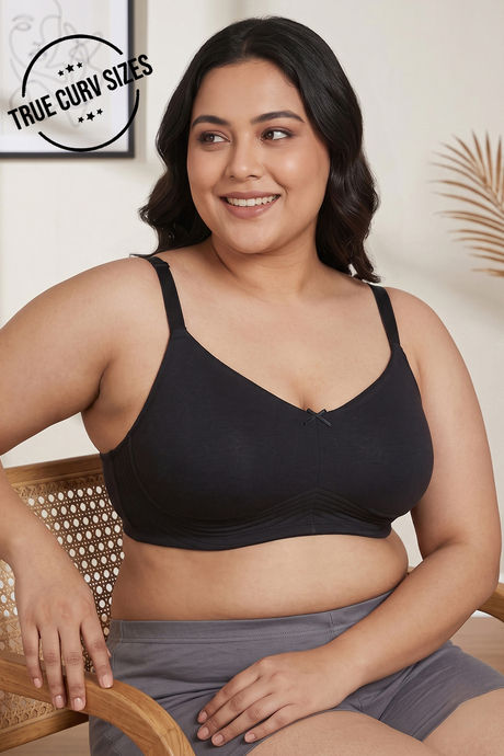 Zivame True Curv Double Layered Non Wired Full Coverage Super Support Bra - Tap Shoe Buy Zivame True Curv Double Layered Non Wired Full Coverage Super Support Bra - Tap Shoe